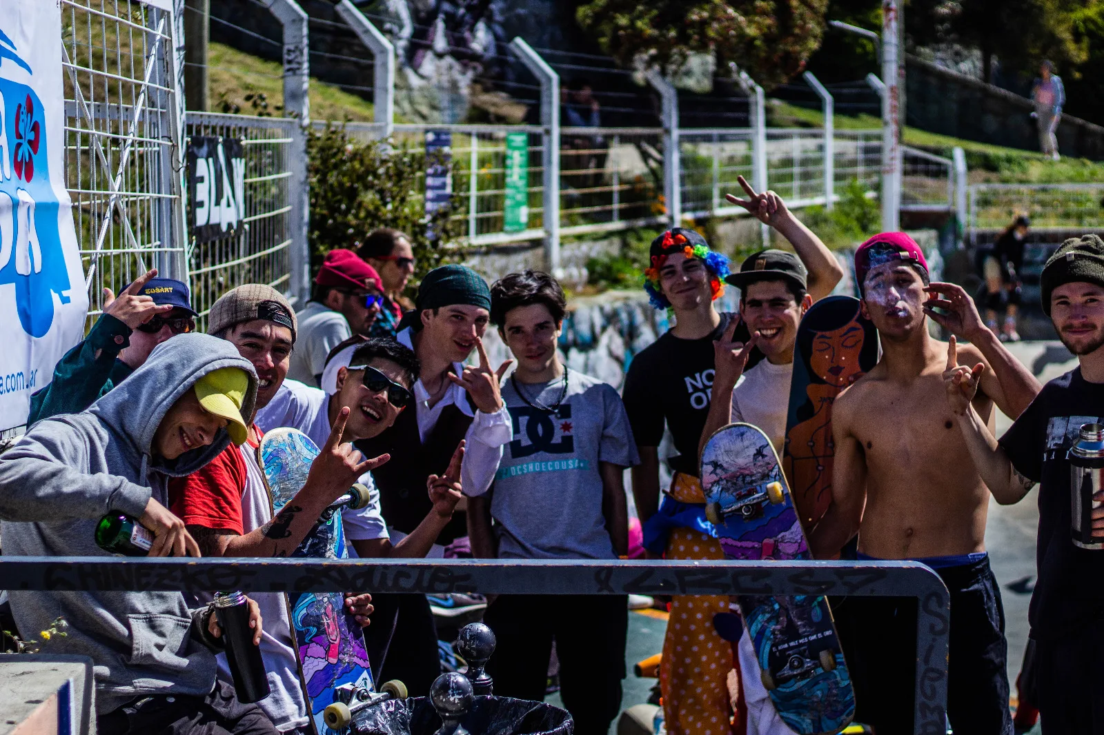 Público en un evento de skate