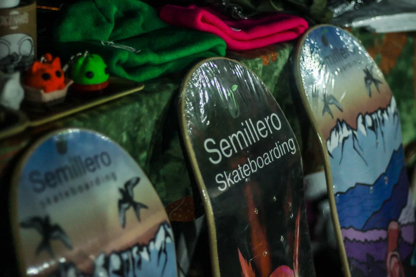 Tablas Semillero con cordillera y golondrinas